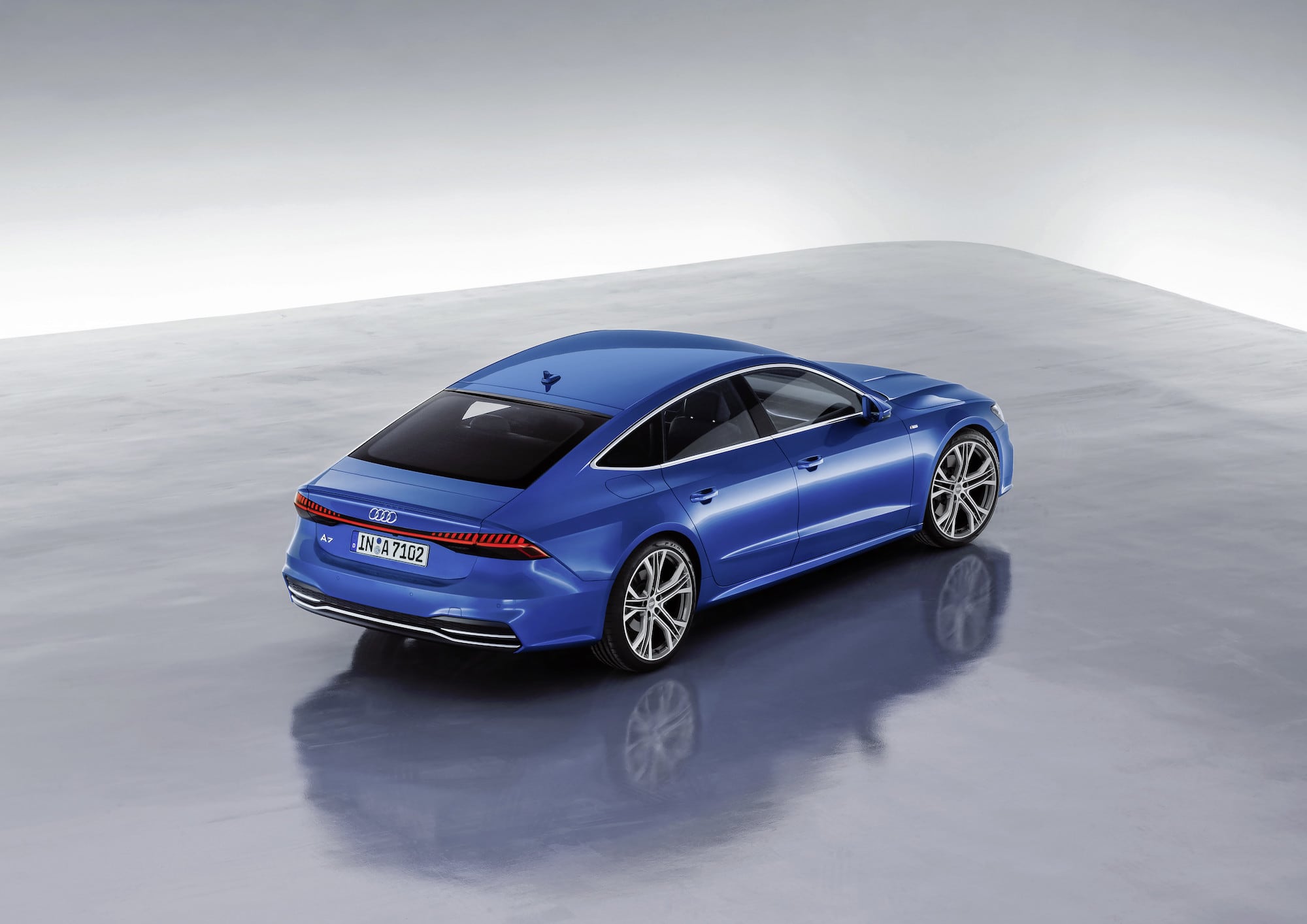 Schnittige Linienführung: Der neue Audi A7 Sportback 4