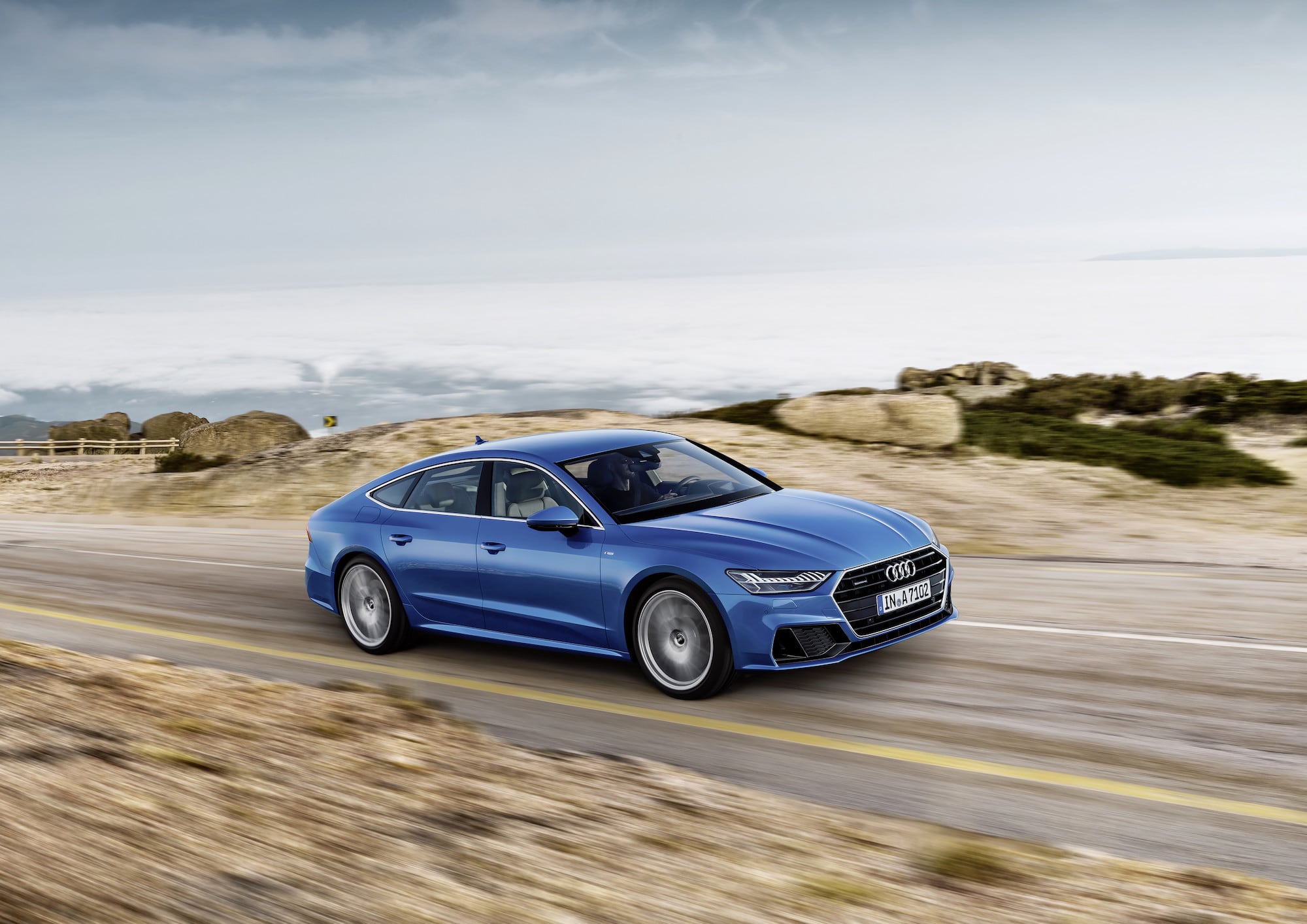 Schnittige Linienführung: Der neue Audi A7 Sportback 1