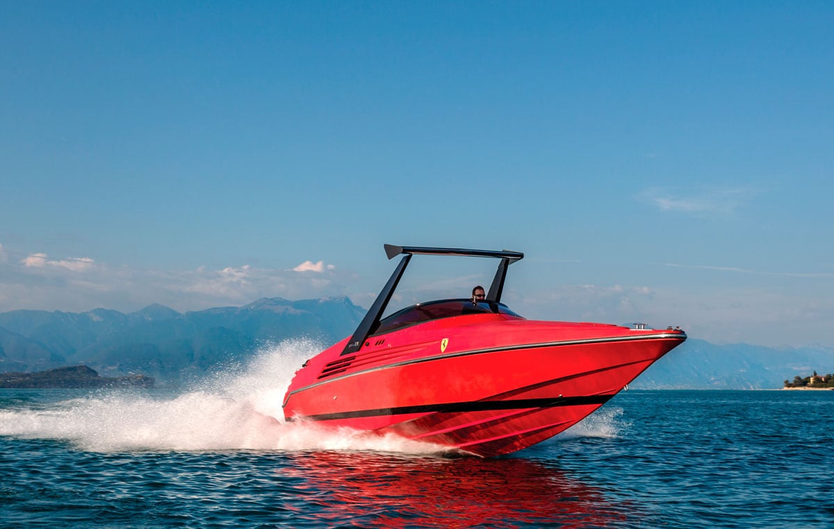 Eine Kooperation der Besten: Das Riva Ferrari Power Boat 1