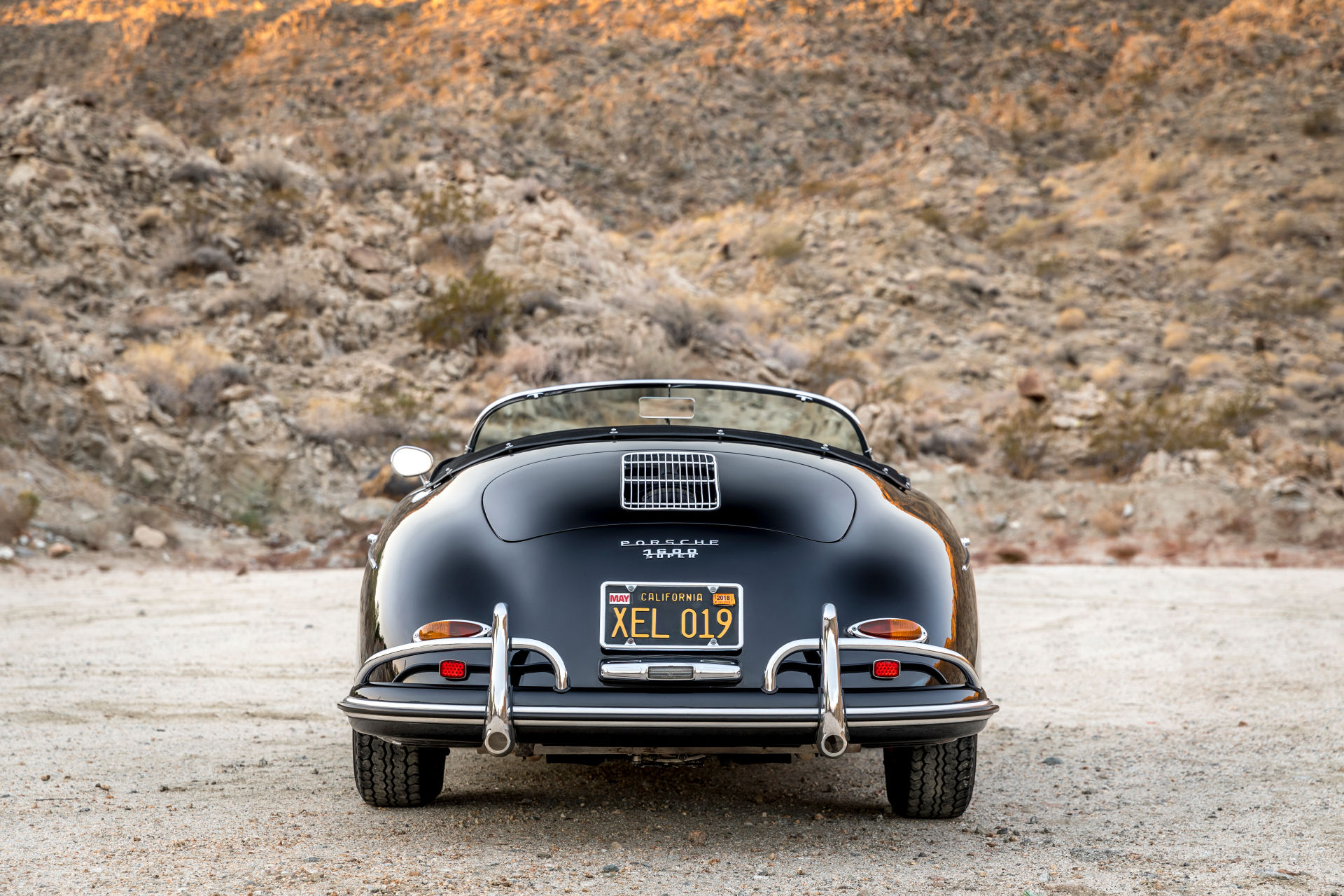 Steve McQueens Porsche 356 Speedster von 1956 wird in Los Angeles ausgestellt 4