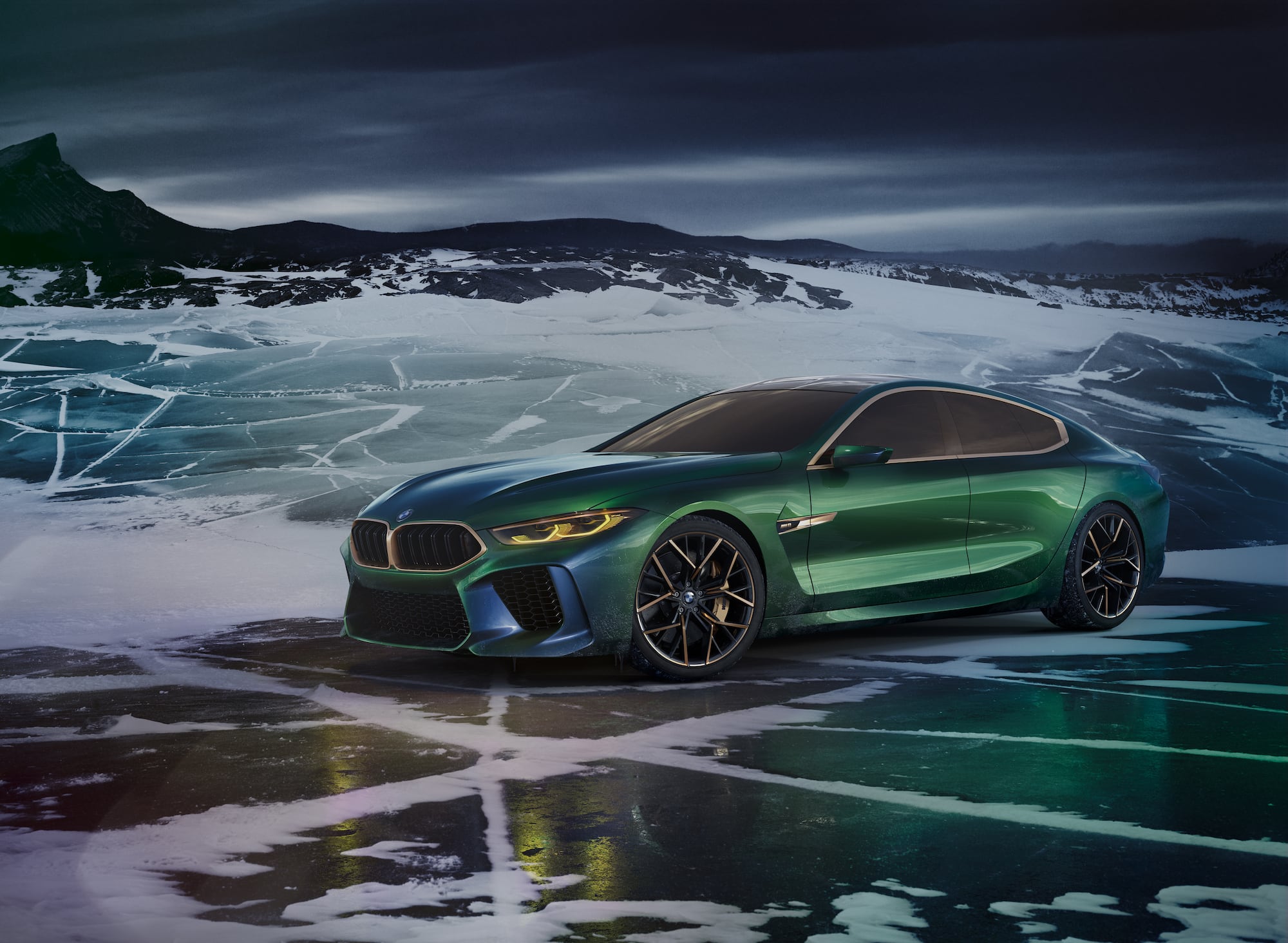 BMW Concept M8 Gran Coupe featured