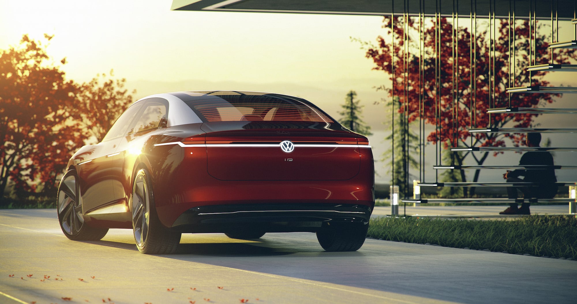 Volkswagen zeigt Elektro-Oberklassenlimousine I.D. Vizzion als Elektrostudie 2