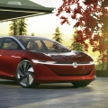 Volkswagen zeigt Elektro-Oberklassenlimousine I.D. Vizzion als Elektrostudie
