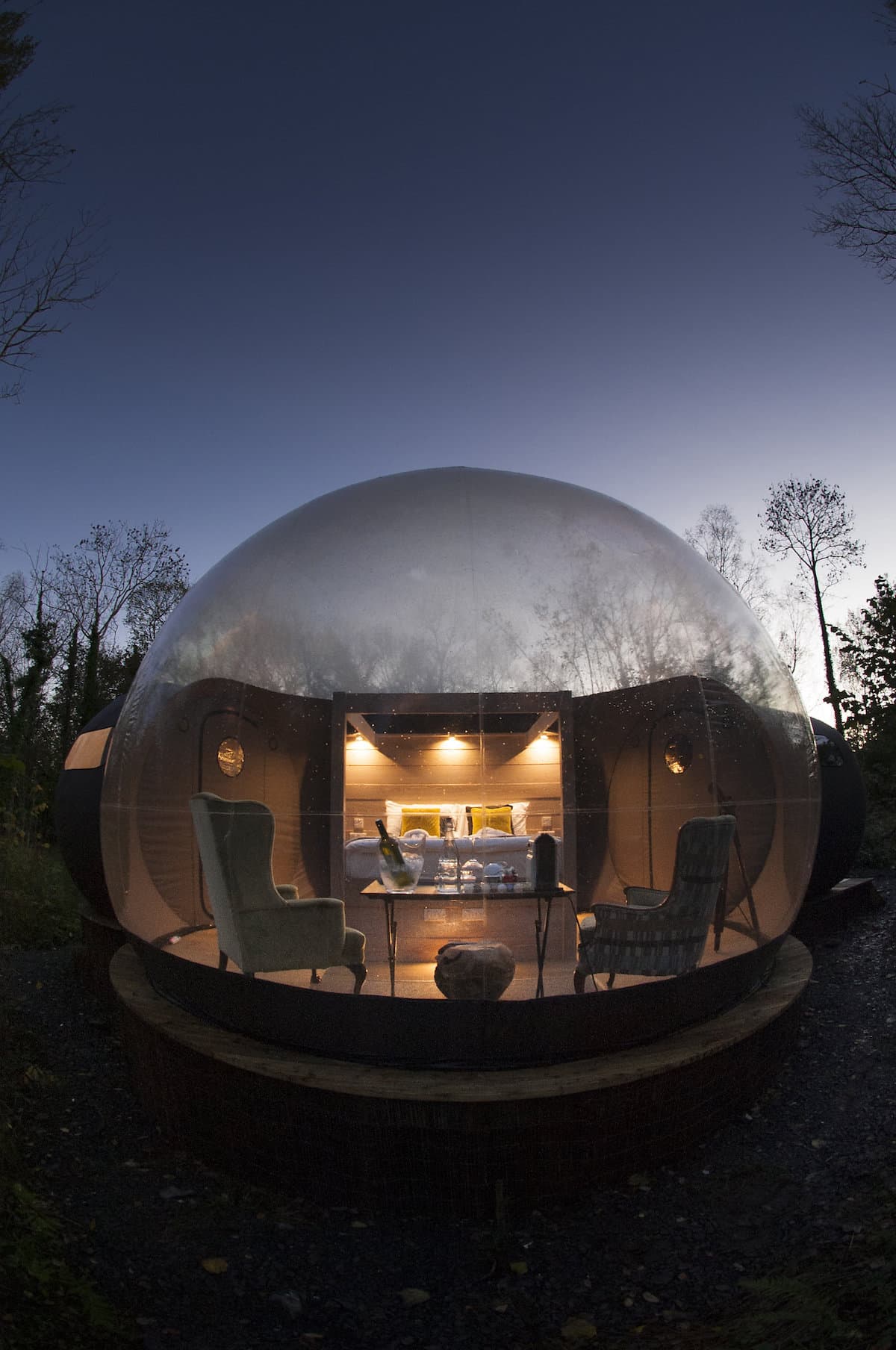 Unter freiem Himmel: Die Bubble Domes von Finn Lough 2