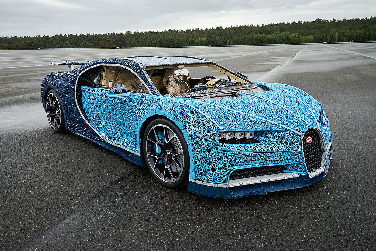 LEGO baut funktionstüchtigen, lebensgroßen Bugatti Chiron nach 3