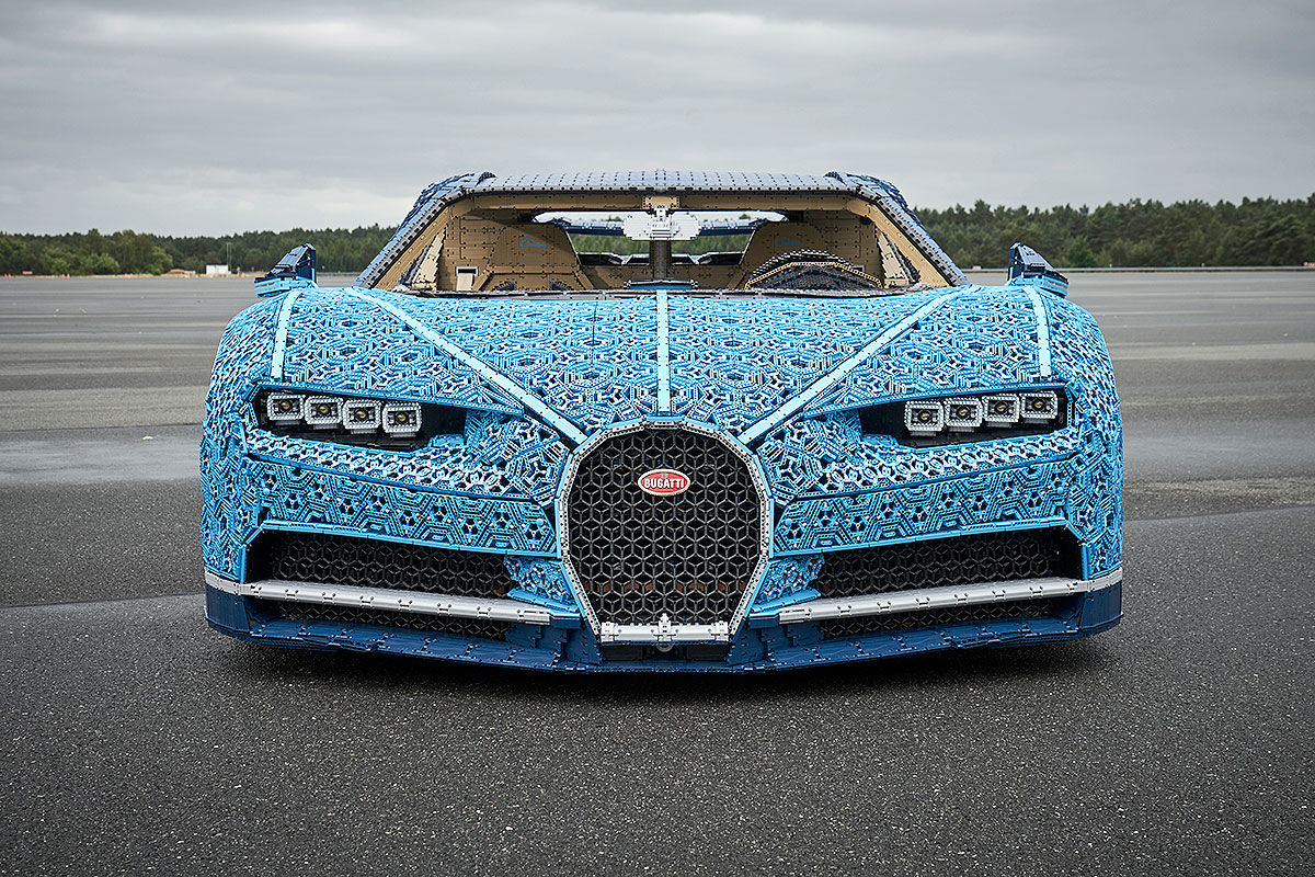 LEGO baut funktionstüchtigen, lebensgroßen Bugatti Chiron nach 6