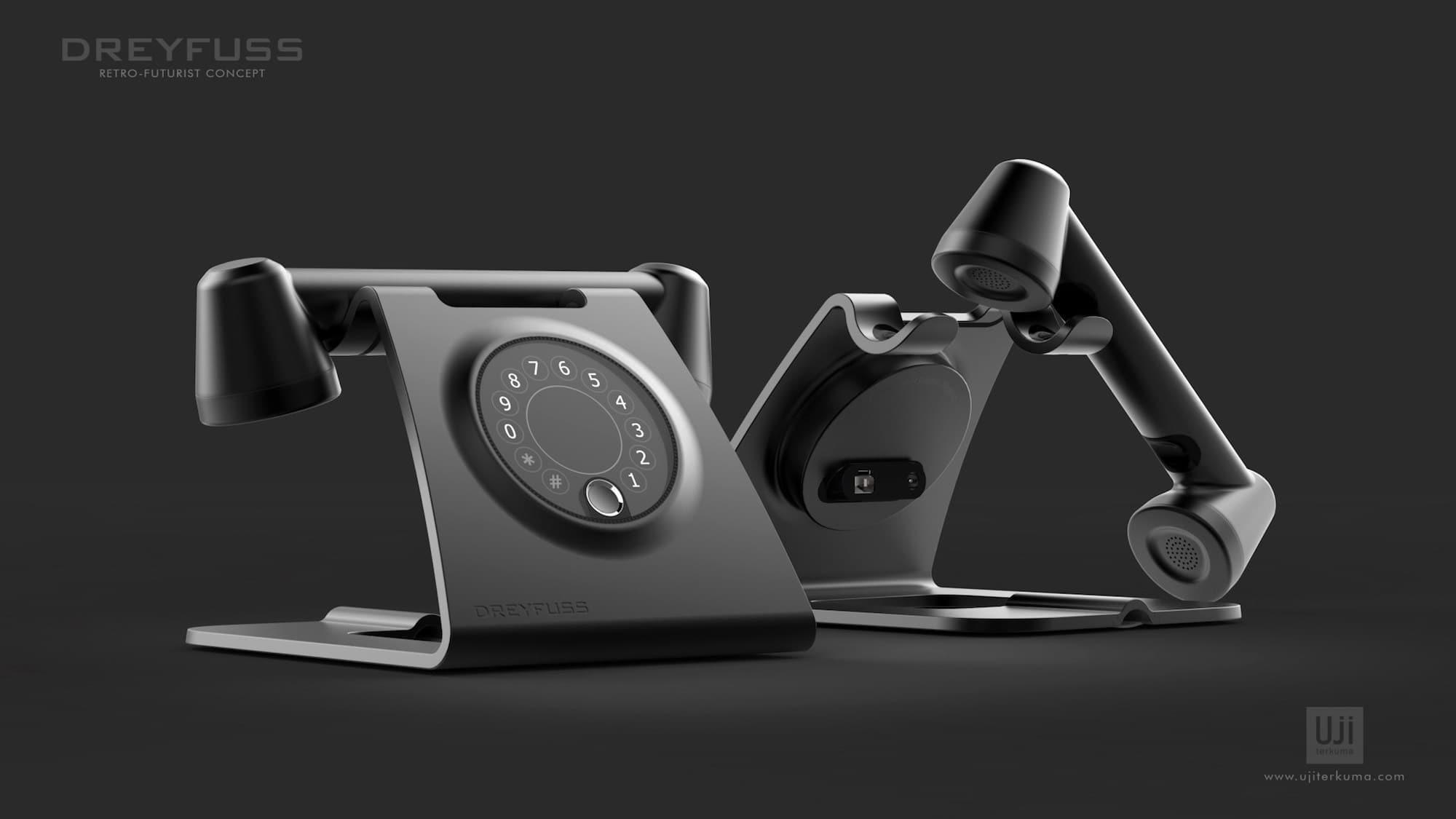 Dreyfuss phone concept by Uji Terkuma featured