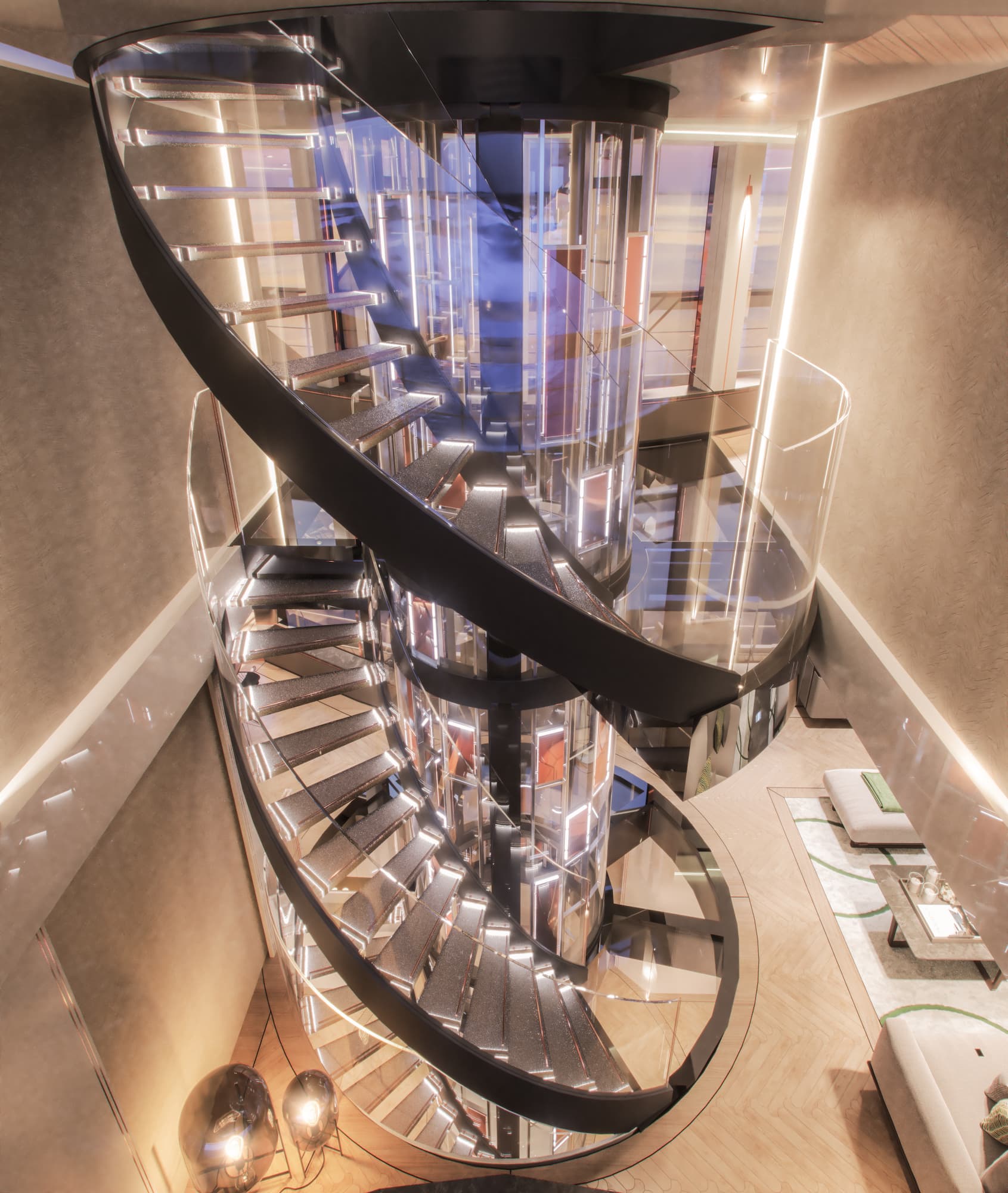 Vripack Yacht Maharani Elevator