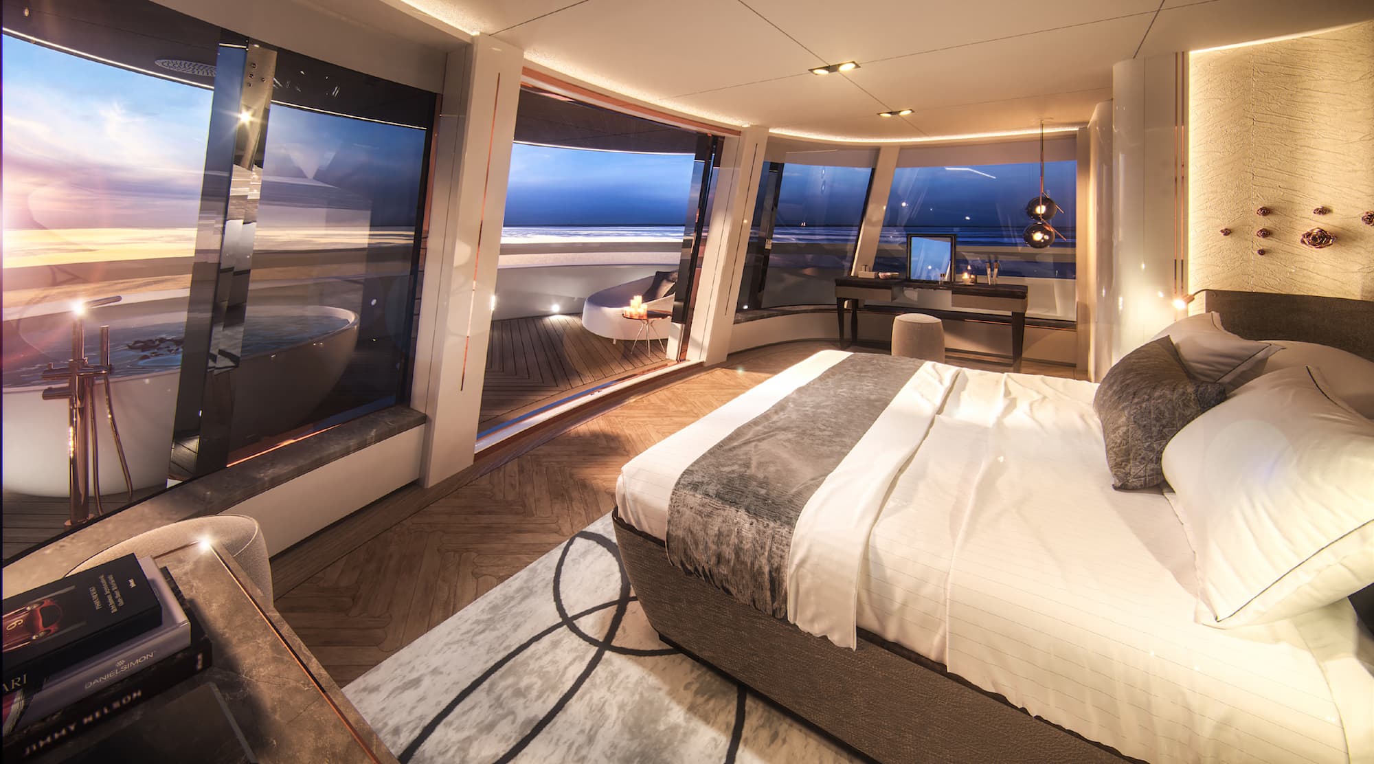 Vripack Yacht Maharani Bedroom