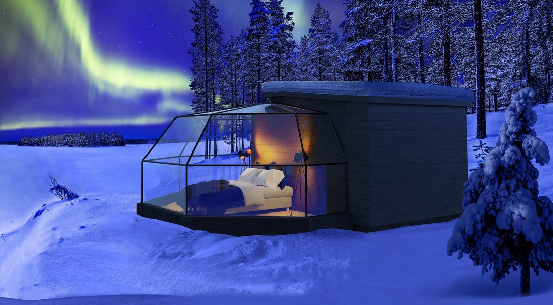 Die Artic Fox Igloos in Finnland: Schlafen unter Sternen
