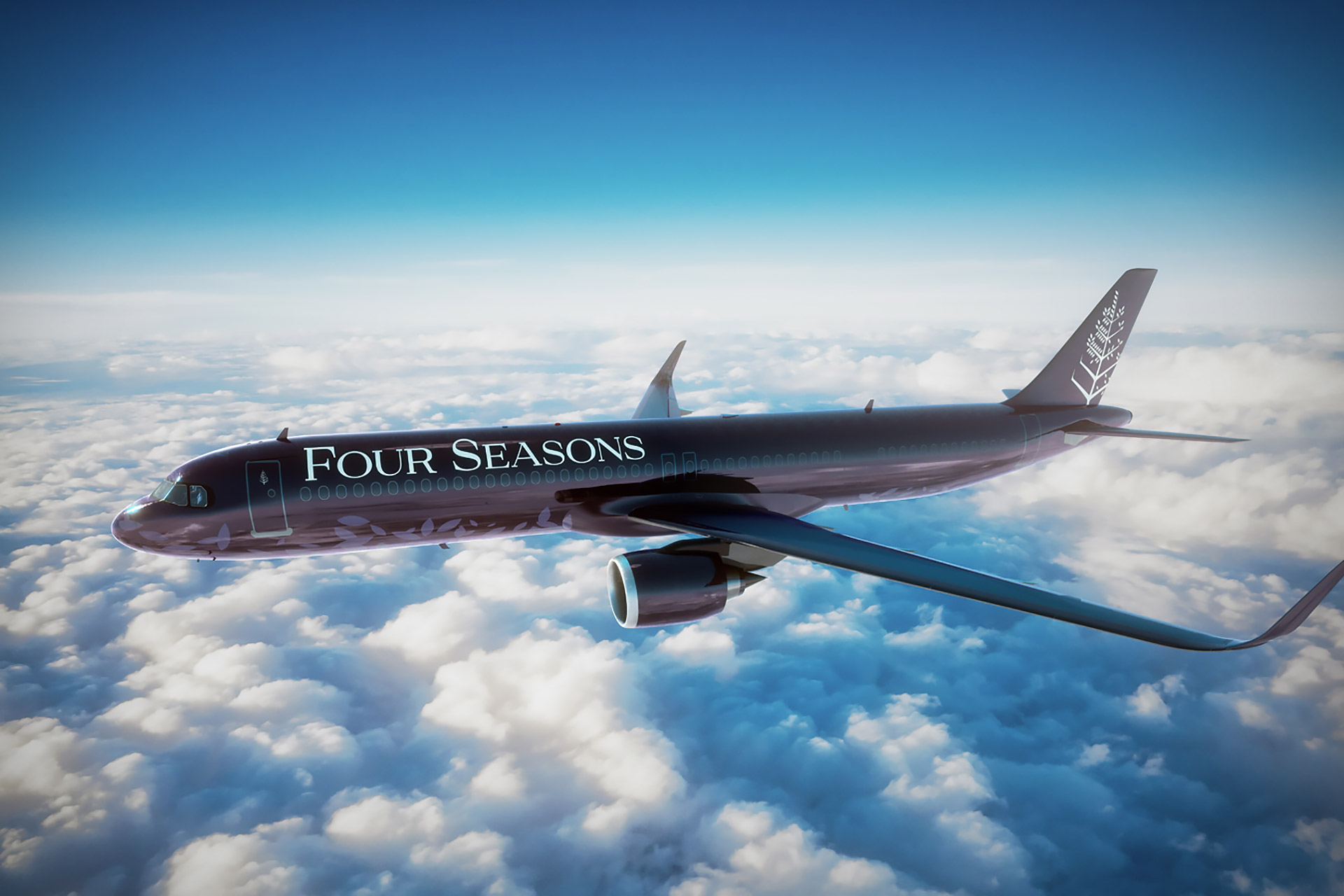 Himmlicher Luxus: Four Seasons präsentiert einen neuen Privatjet 1