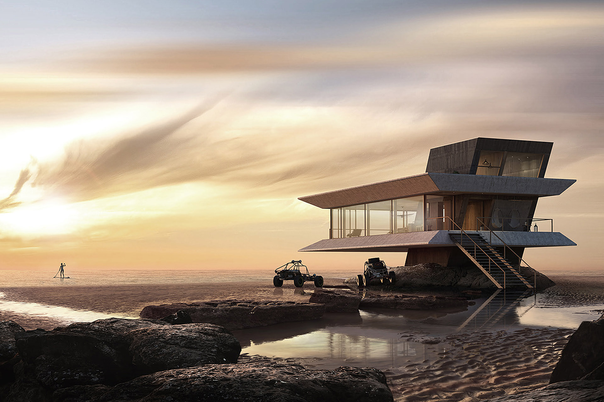 Das etwas andere Strandhaus: Das Monolit Beachhouse 3