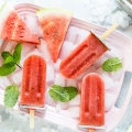 Mojito Eis am Stiel: Die Watermelon Mojito Popsicles