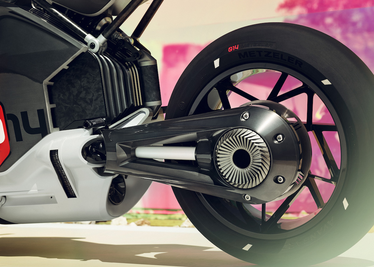 Das elektrische Motorrad der Zukunft: BMW Vision DC Roadster 4