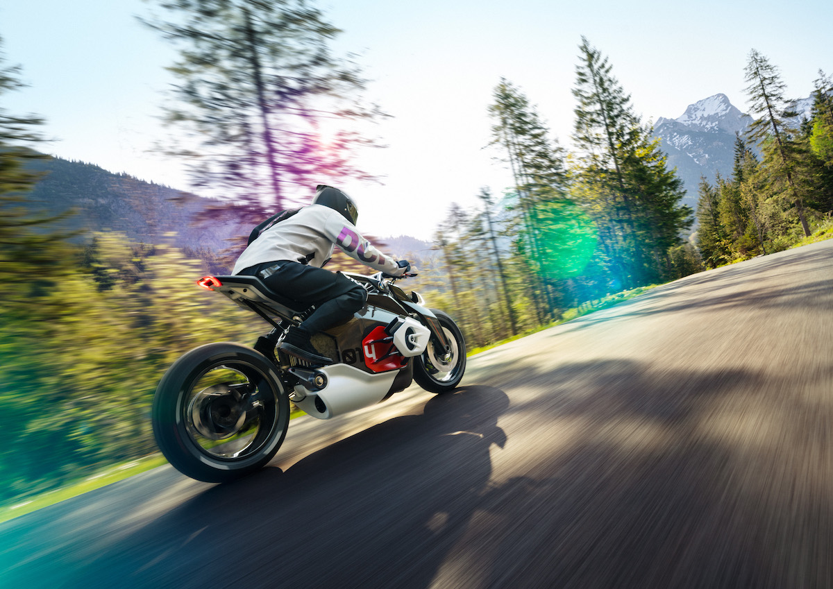 Das elektrische Motorrad der Zukunft: BMW Vision DC Roadster 2