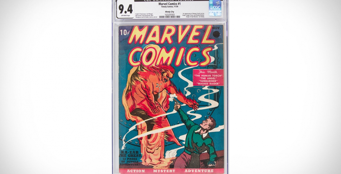Erster Marvel-Comic für 1,26 Millionen Dollar versteigert