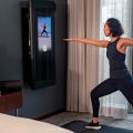 Dieses Hotel im Silicon Valley verfügt über High-Tech Mini Fitnessstudios in den Zimmern