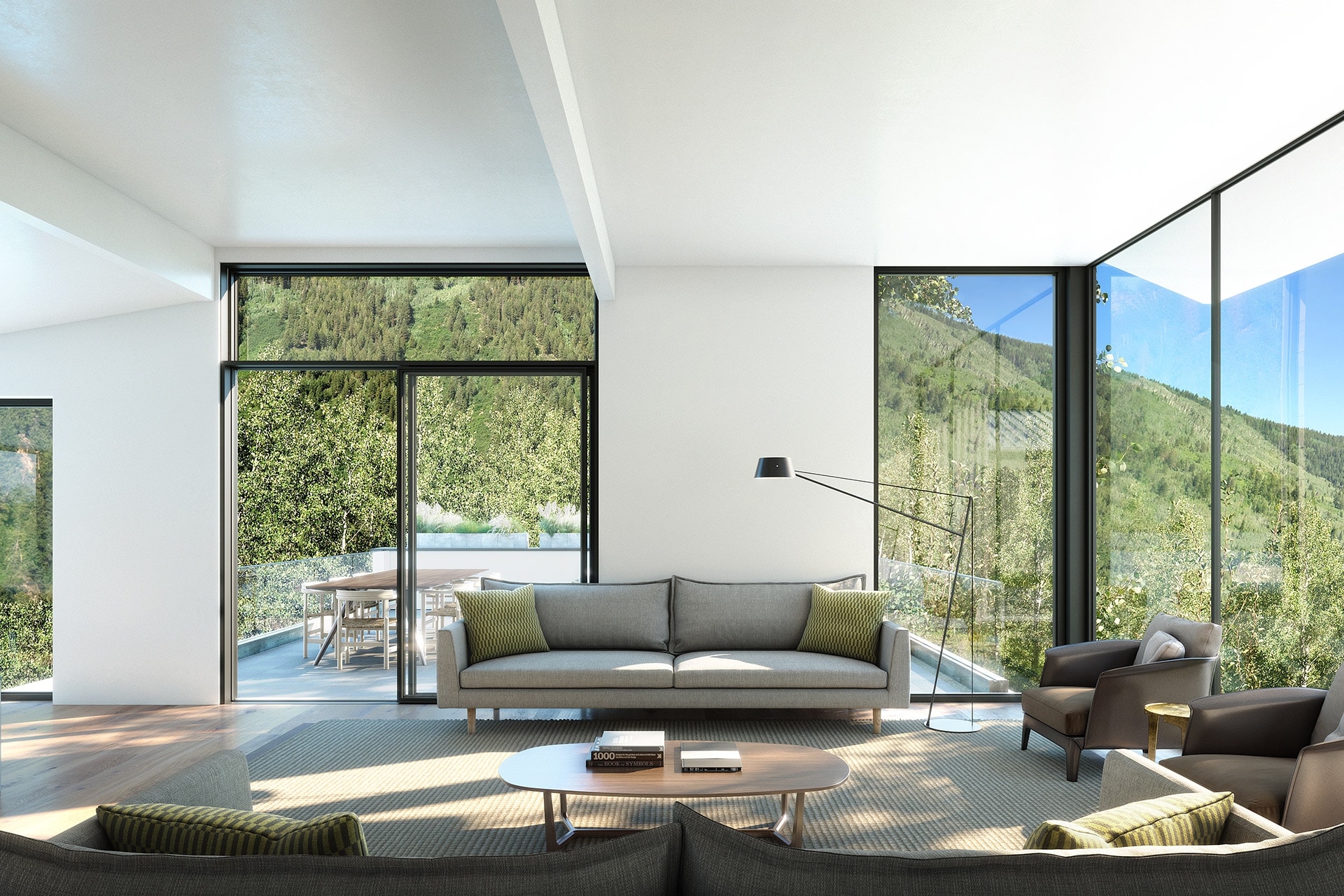 Das Mountain Laurel House: Minimalistischer Luxus im Grünen 5
